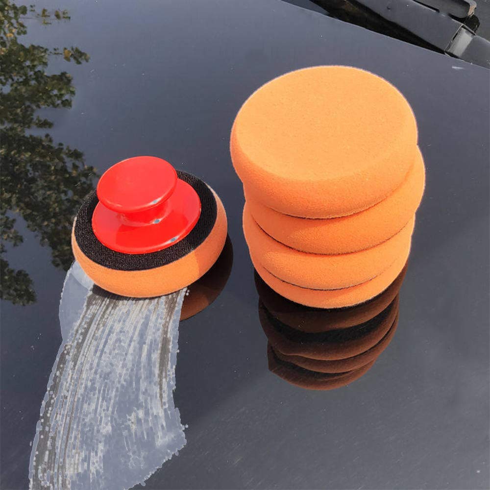 6 PCS Car Wax Applicator Pads  - Wax Applicator Pad reseña y precio