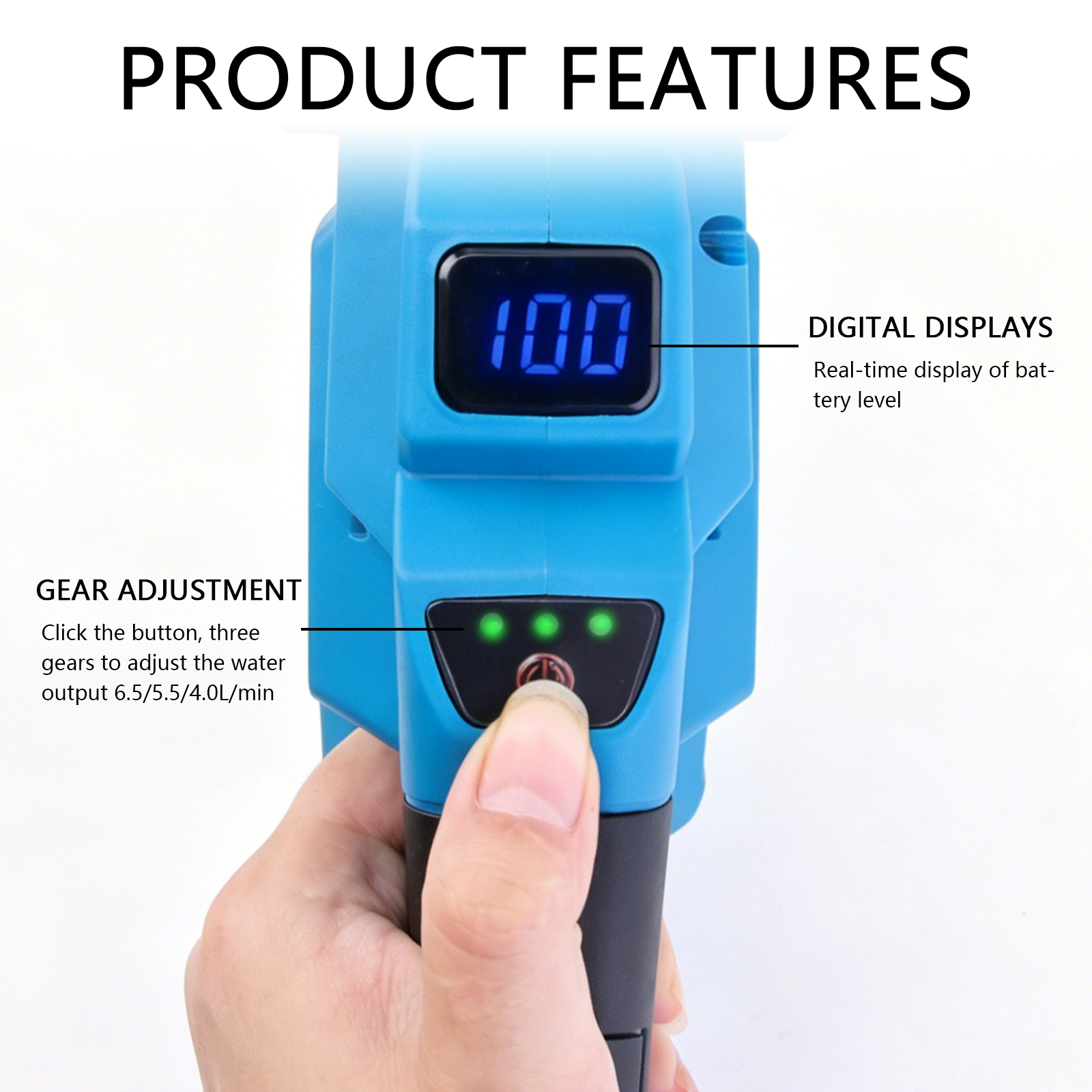 【2026 New】3500W 6-in-1 Nozzle  - Car Shampoo Ph reseña y precio