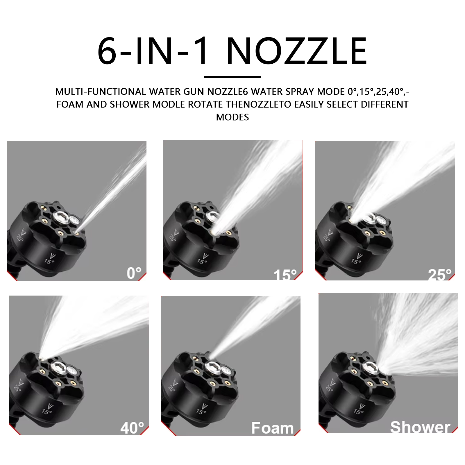 【2026 New】3500W 6-in-1 Nozzle  - Car Shampoo Ph reseña y precio
