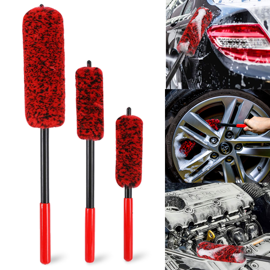 Car Wheel Woolies Plush Soft A - Wheel Cleaner Alloy reseña y precio