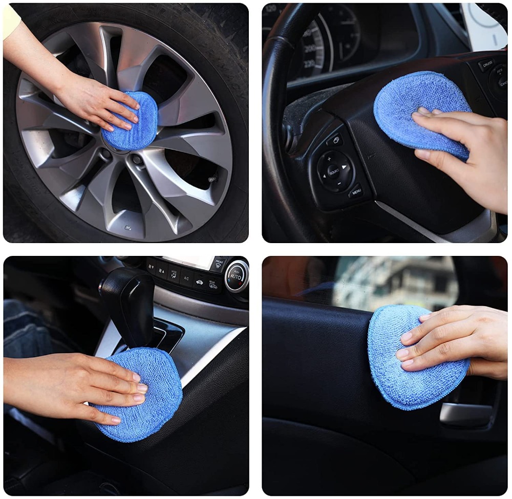 Microfiber Wax Applicator Pads - Wax Applicator Pad reseña y precio
