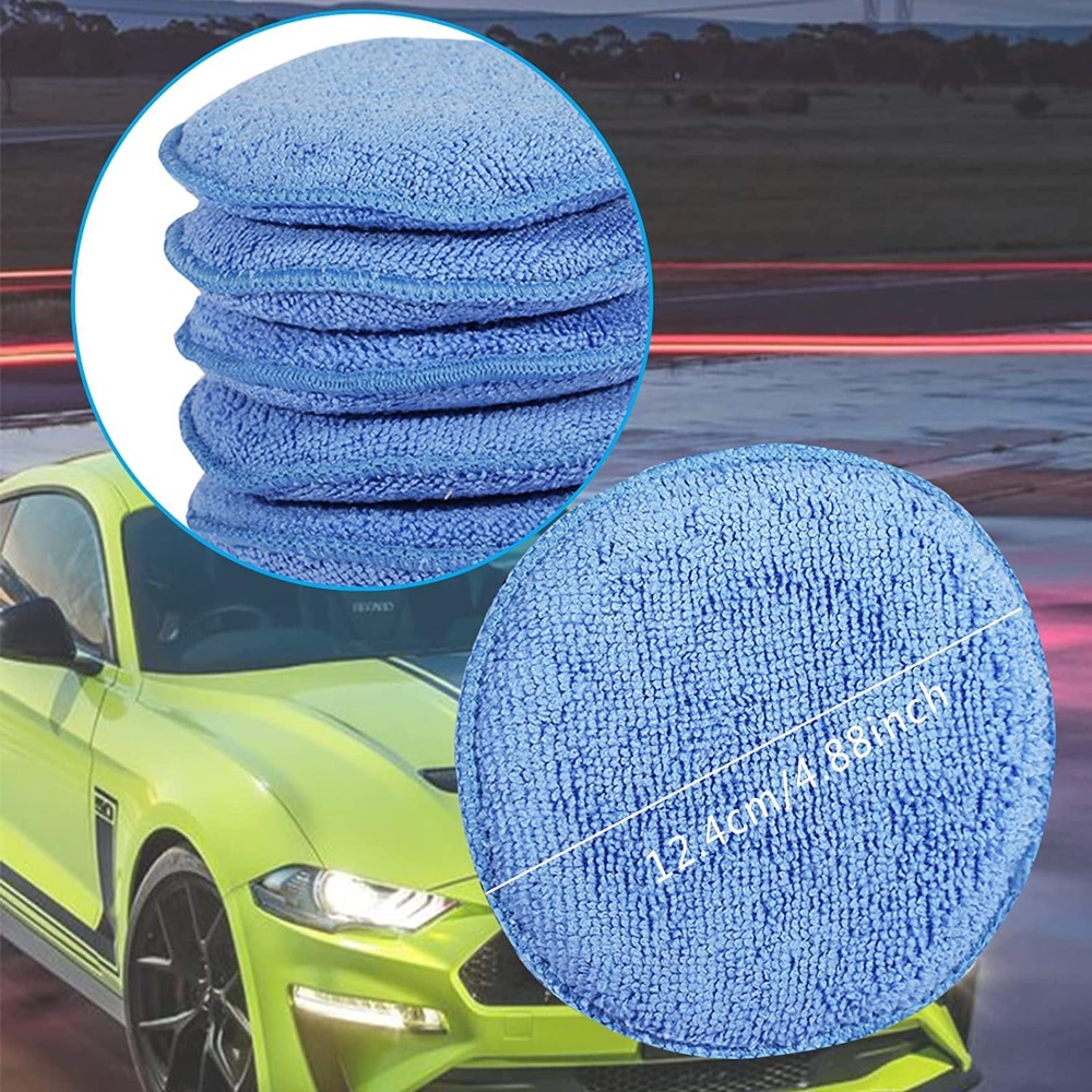 Microfiber Wax Applicator Pads - Wax Applicator Pad reseña y precio