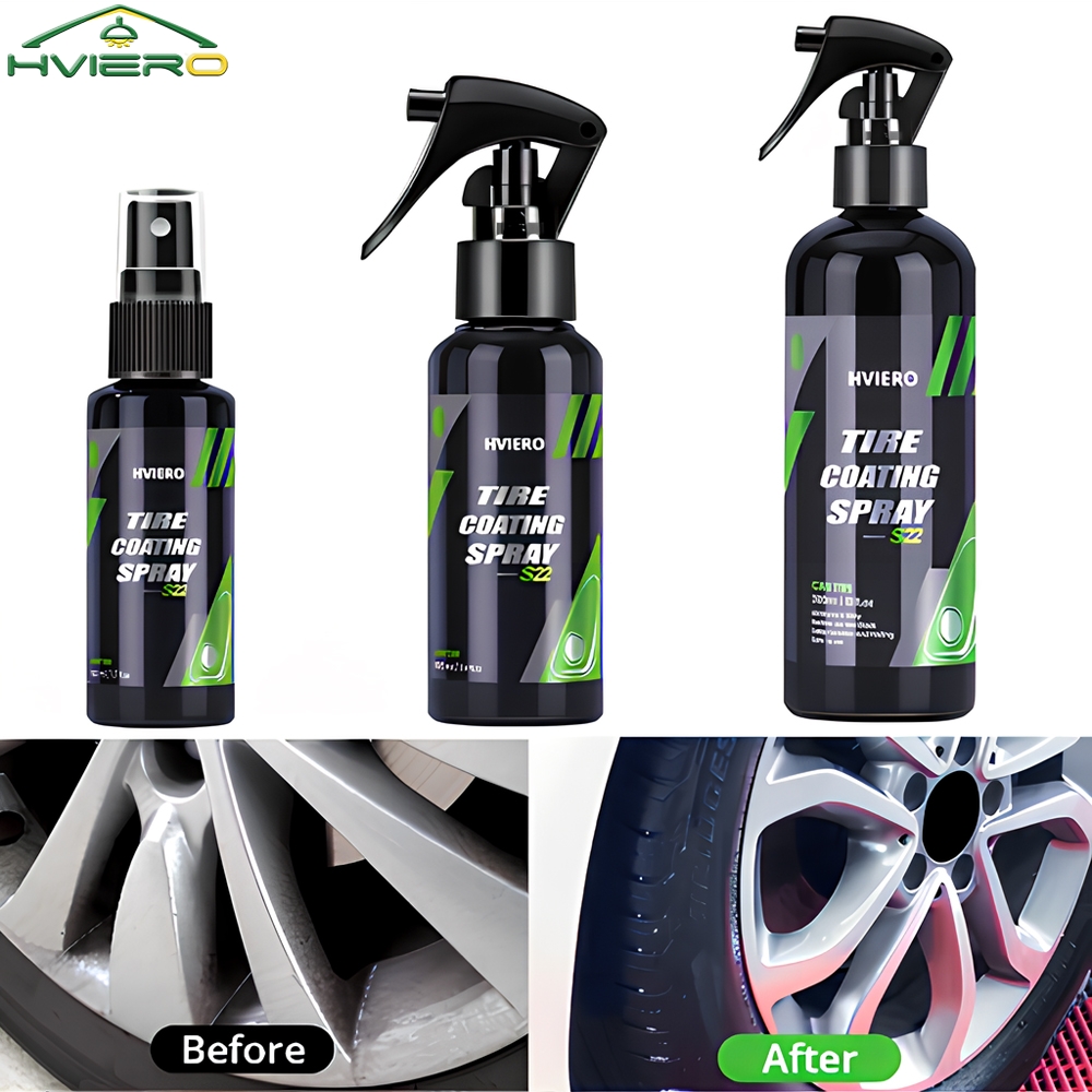 Tyre Gloss HVIERO S22 Tire Coa - Tire Shine Spray Sealant reseña y precio