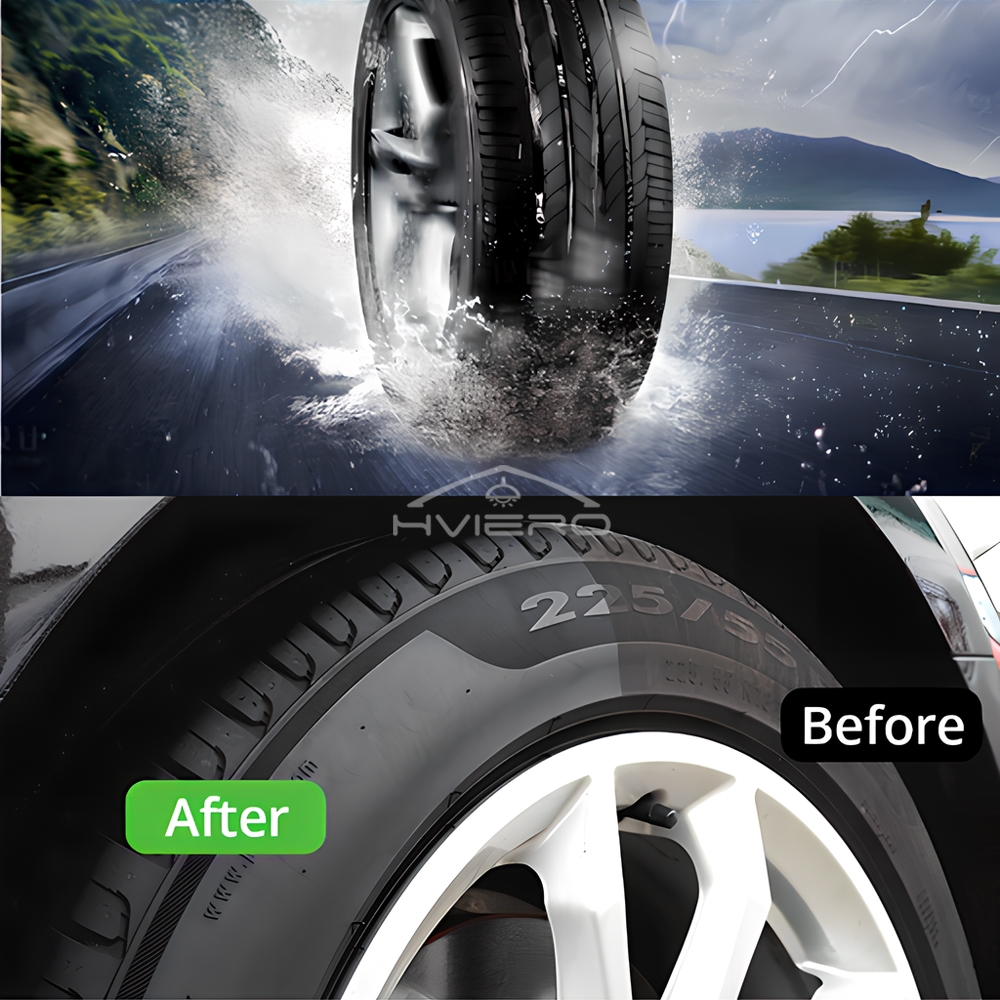 Tyre Gloss HVIERO S22 Tire Coa - Tire Shine Spray Sealant reseña y precio