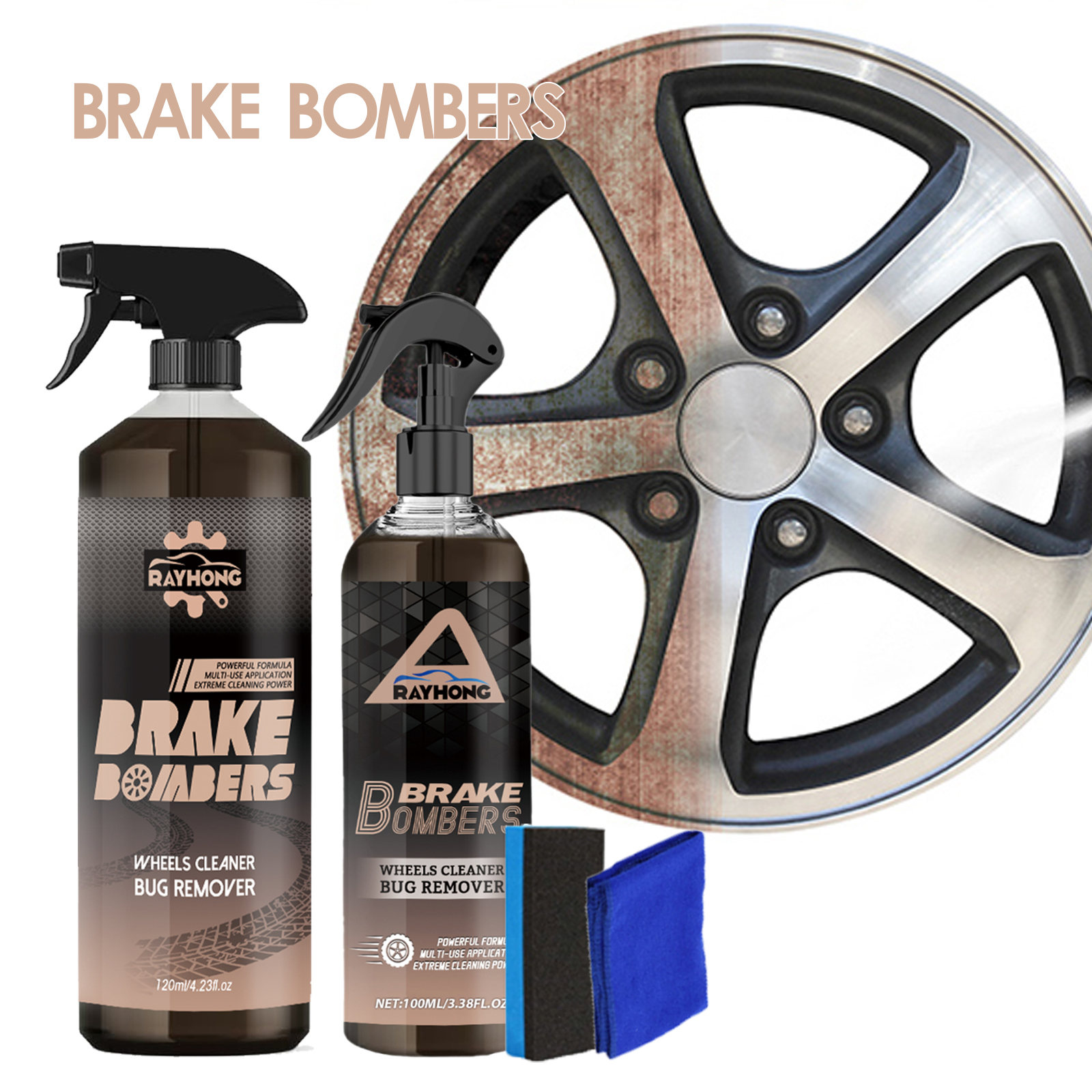 Car Wheel&Tire Cleaner - Brake - Wheel Cleaner Alloy reseña y precio