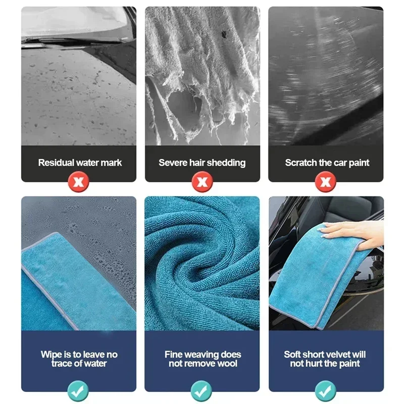 New Car Washing Towel Wash Hig - Microfiber Towel Detailing reseña y precio