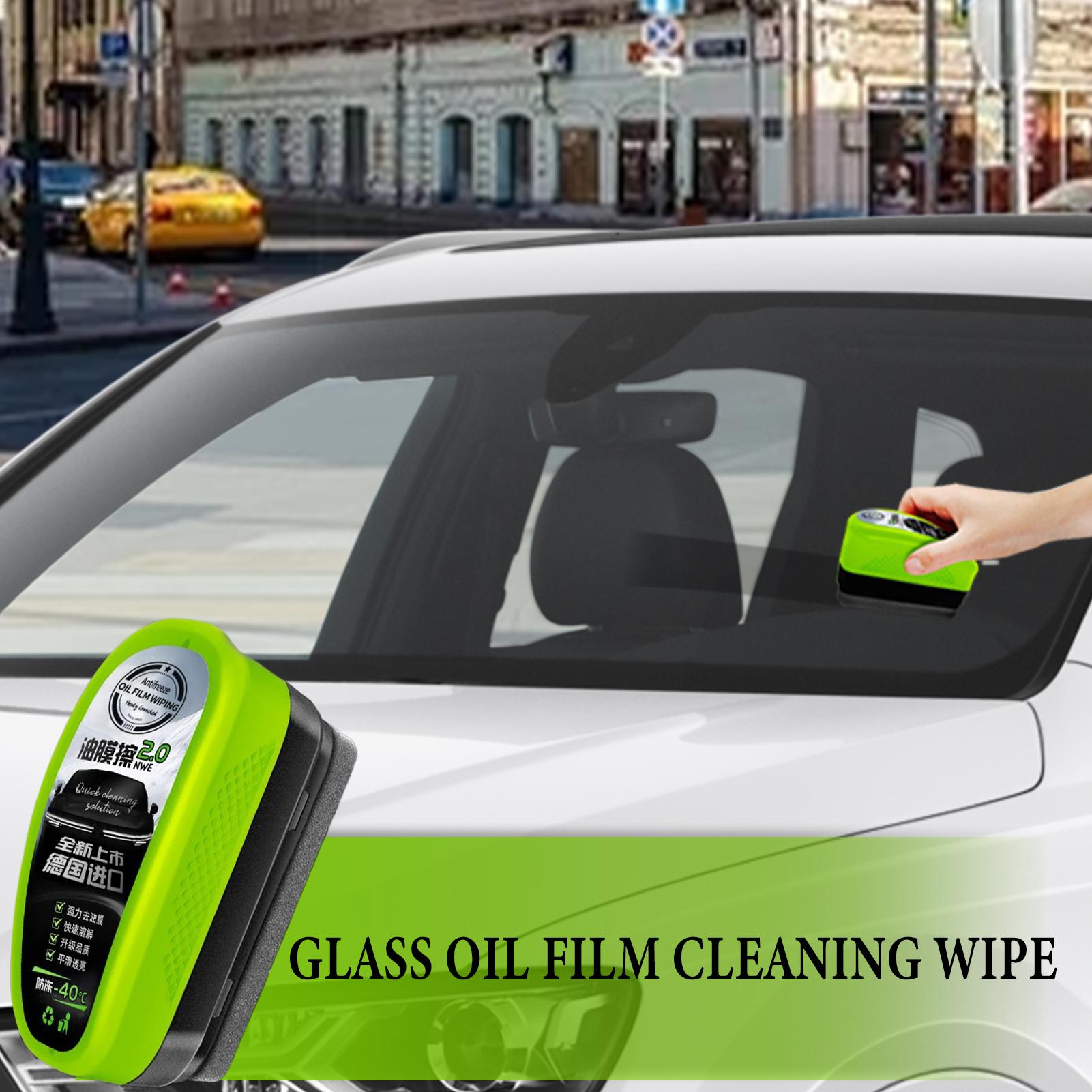 Car Glass Oil Film Remover Aut - Car Cleaning Brush reseña y precio