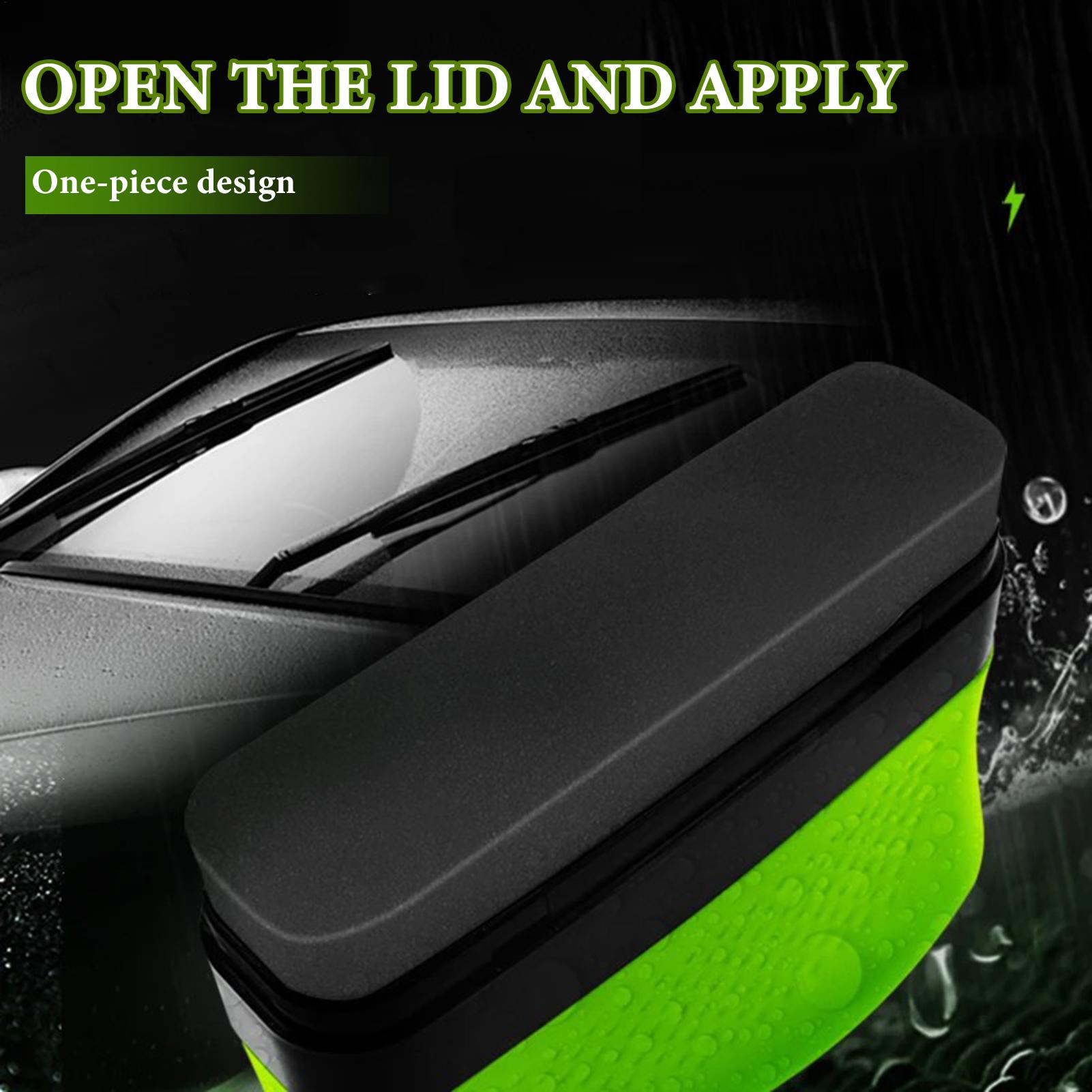 Car Glass Oil Film Remover Aut - Car Cleaning Brush reseña y precio