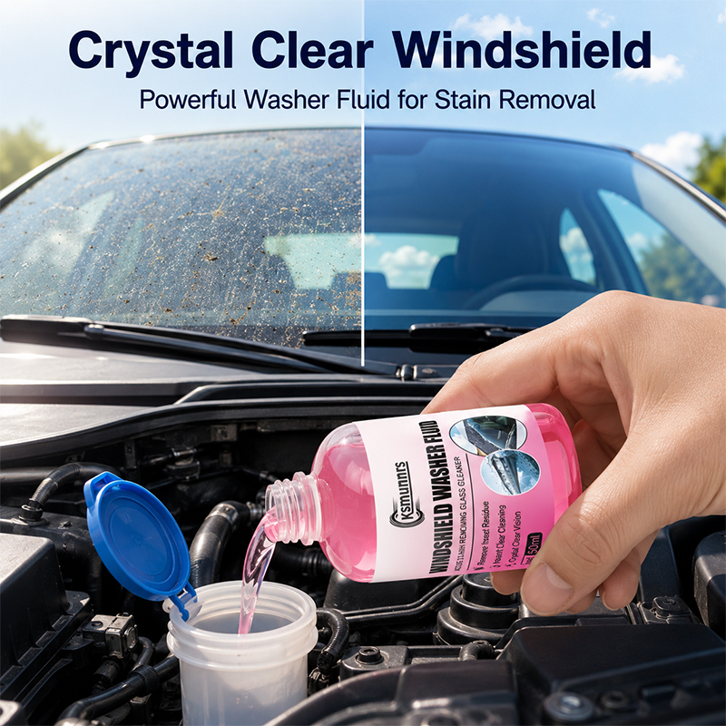 Car Glass Coating Washer Fluid - Glass Cleaner Streak reseña y precio