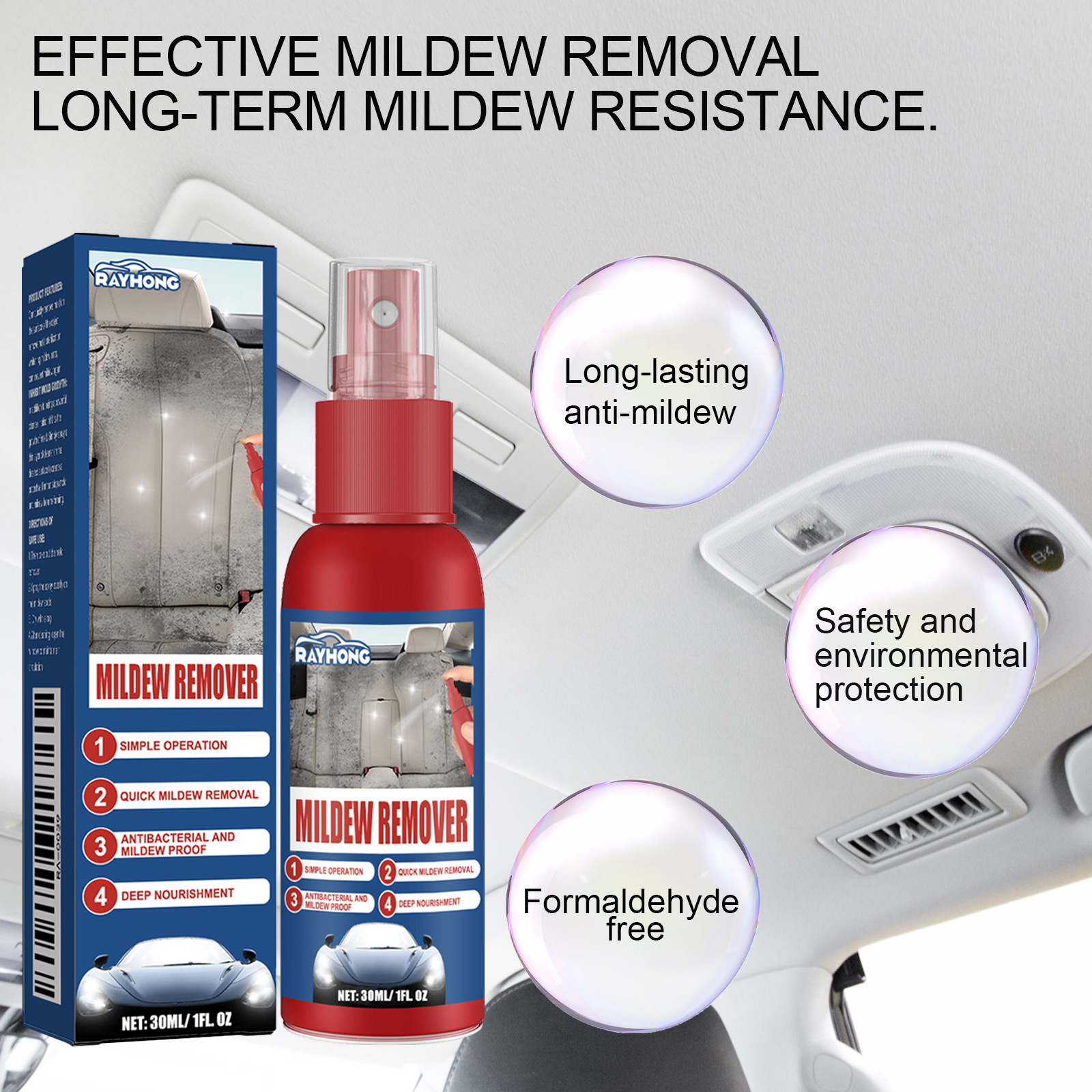 Multi-Functional Cleaner Car M - Seat Cleaner Fabric reseña y precio