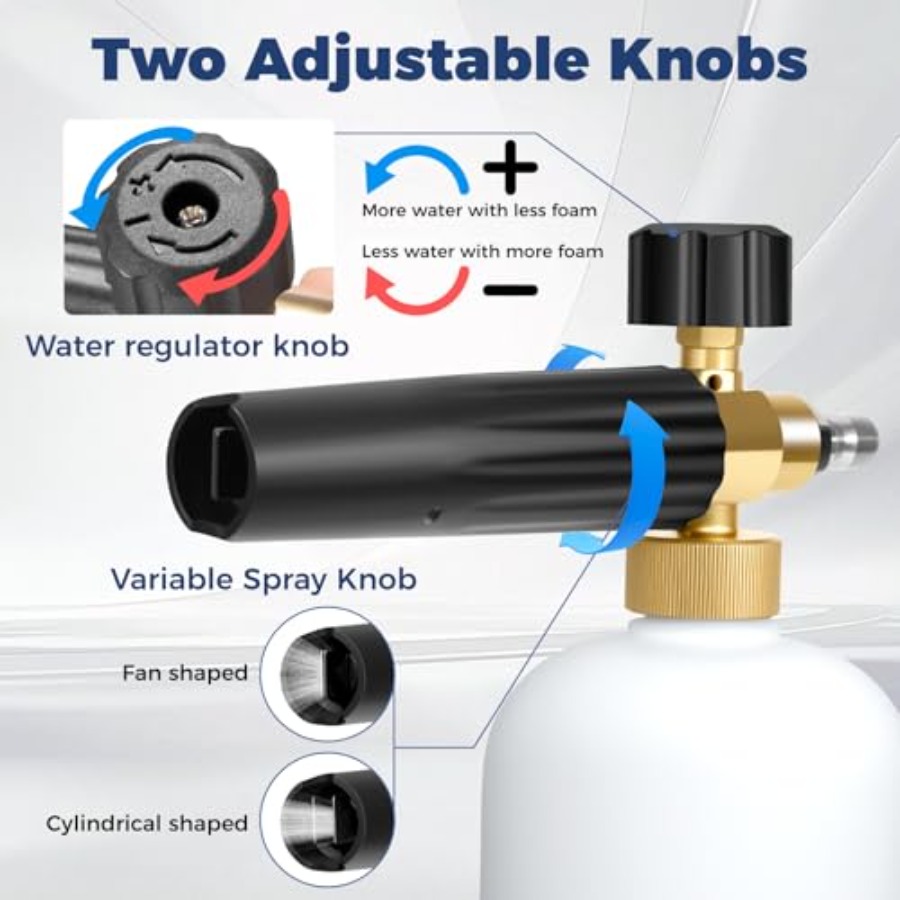 for Pressure Washer, Industria - Foam Cannon Car Wash reseña y precio