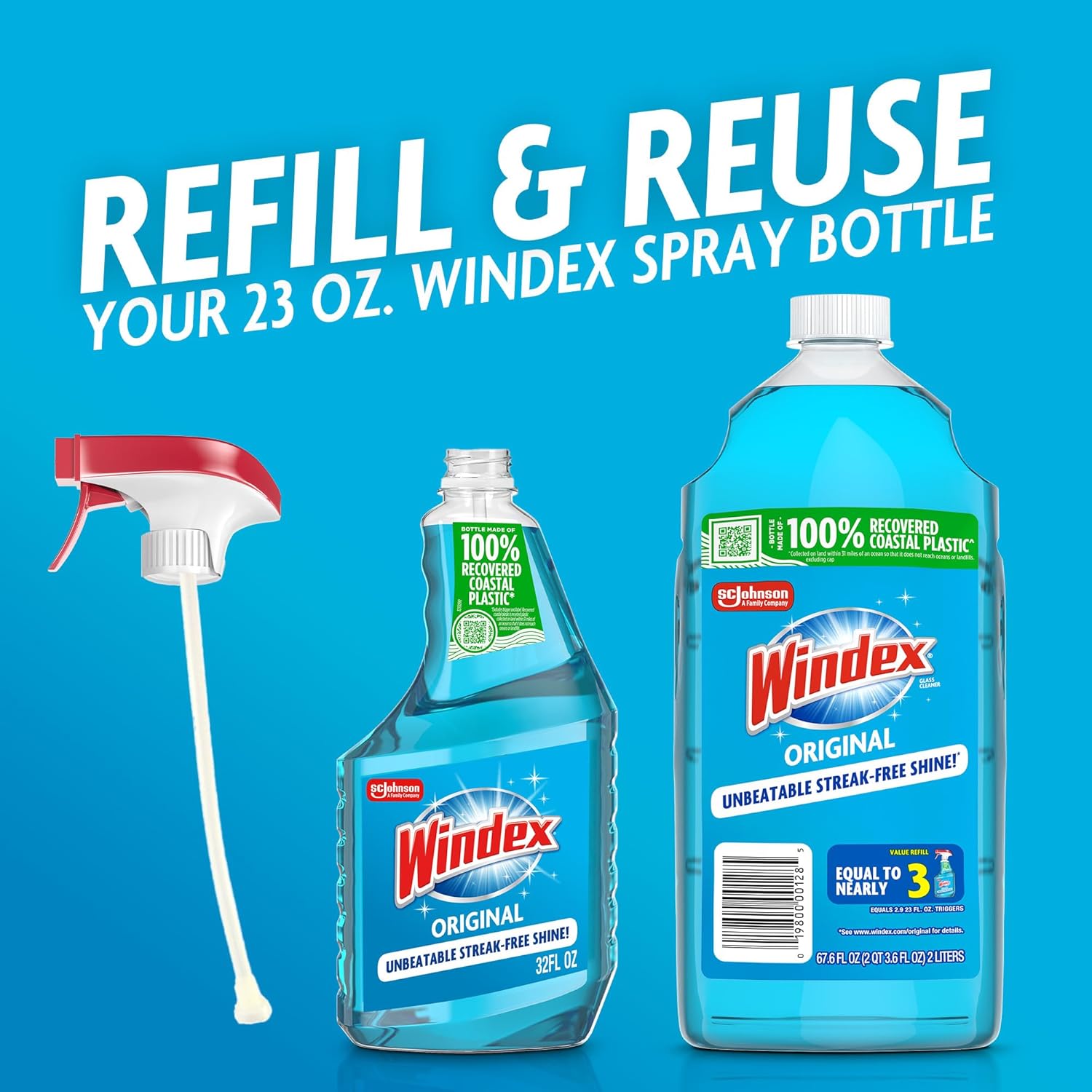 Glass and Window Cleaner Refil - Glass Cleaner Streak reseña y precio