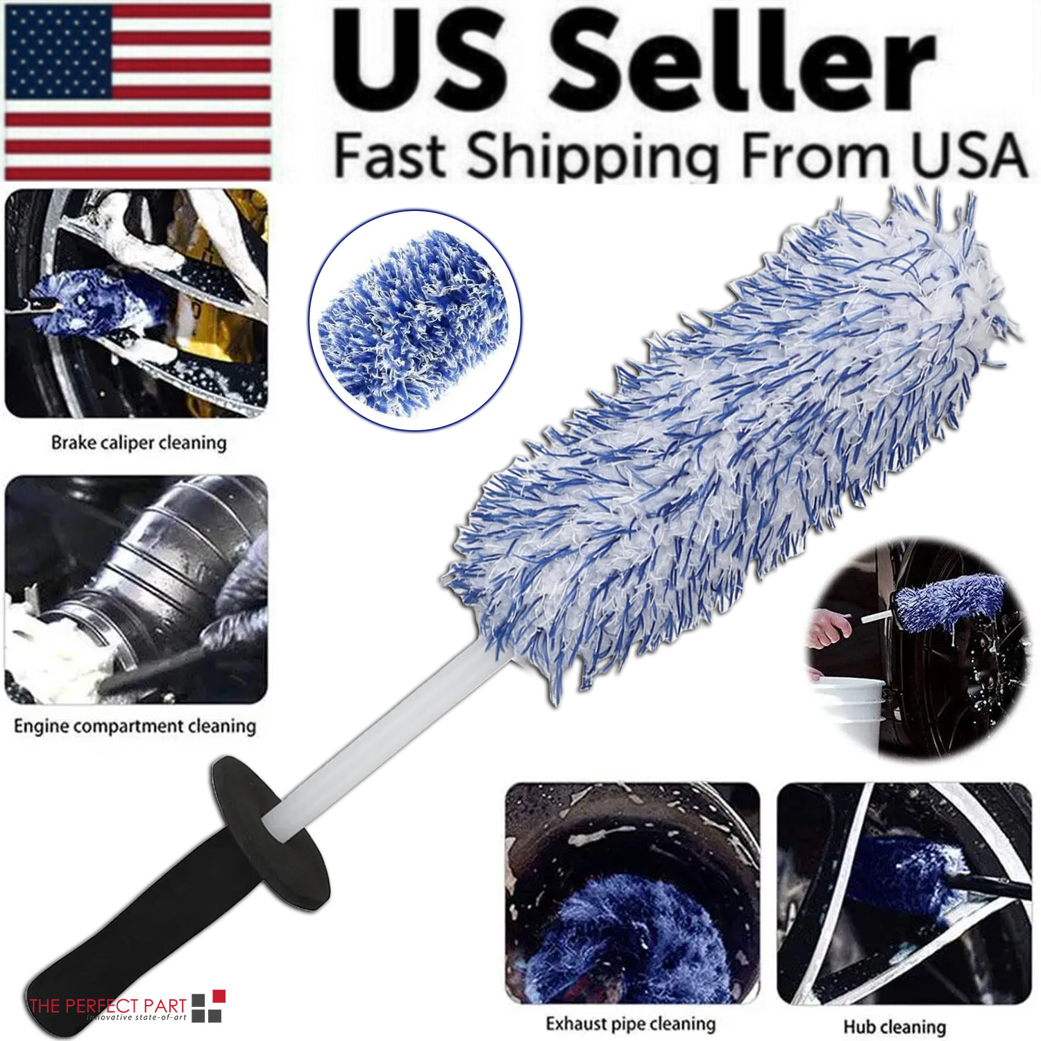 Car Alloy Wheel Cleaning Brush - Wheel Cleaner Alloy reseña y precio
