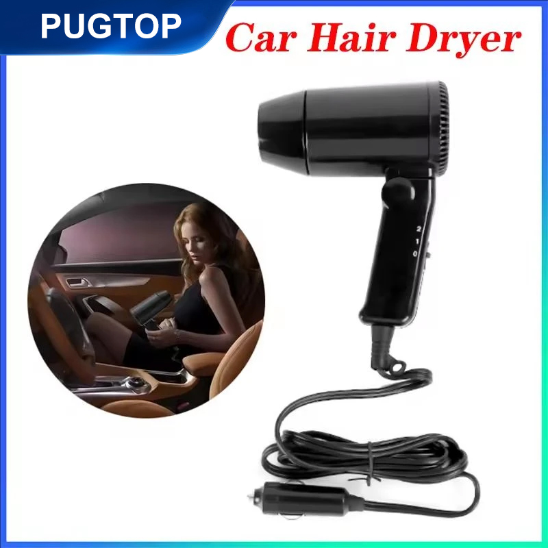 Portable 12V Folding Car Hair  - Dryer Car Blower reseña y precio