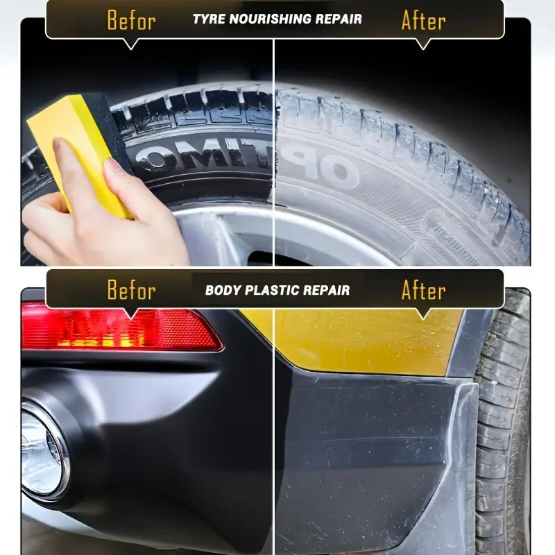 KJM 30ml Tyre Black Trim Resto - Trim Restorer Plastic reseña y precio