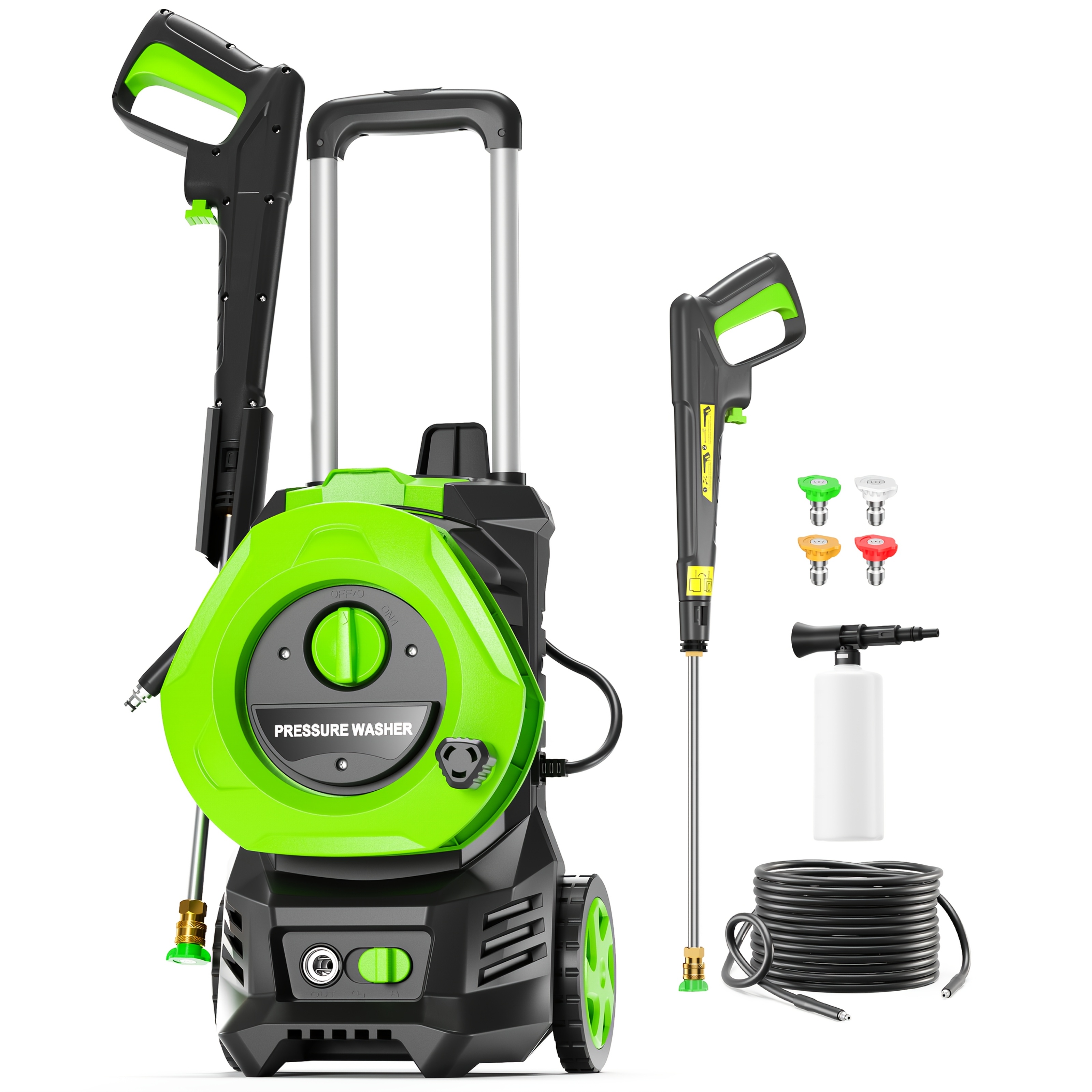 Electric Pressure Washer Power - Foam Cannon Car Wash reseña y precio