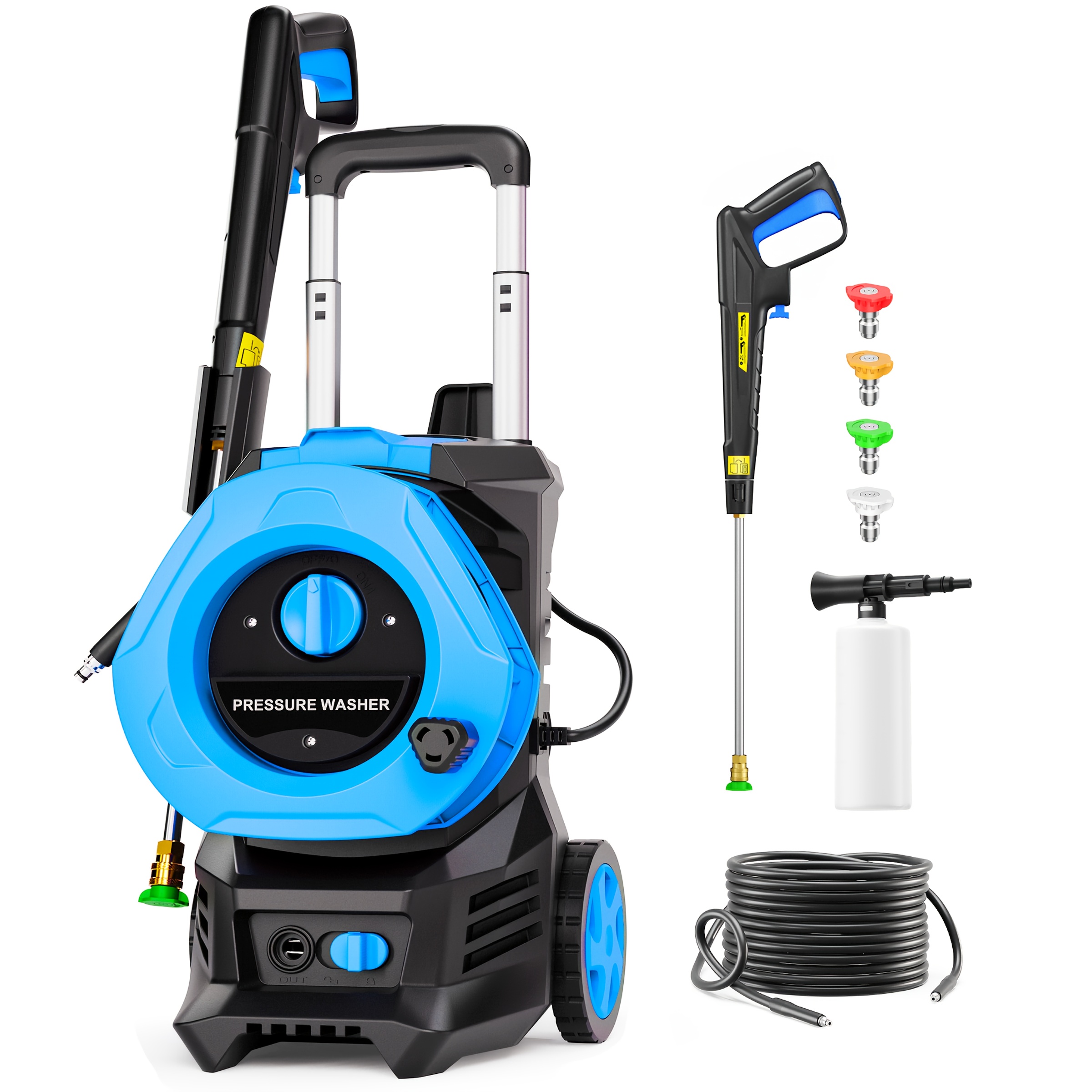 Electric Pressure Washer Power - Foam Cannon Car Wash reseña y precio