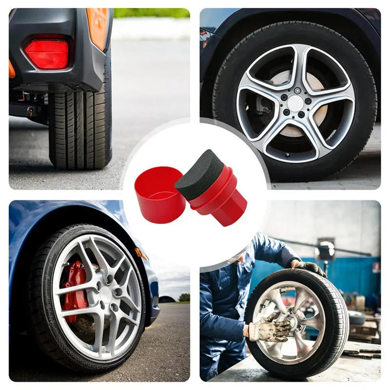 Car Tire Waxing Sponge Car Wax - Wax Applicator Pad reseña y precio