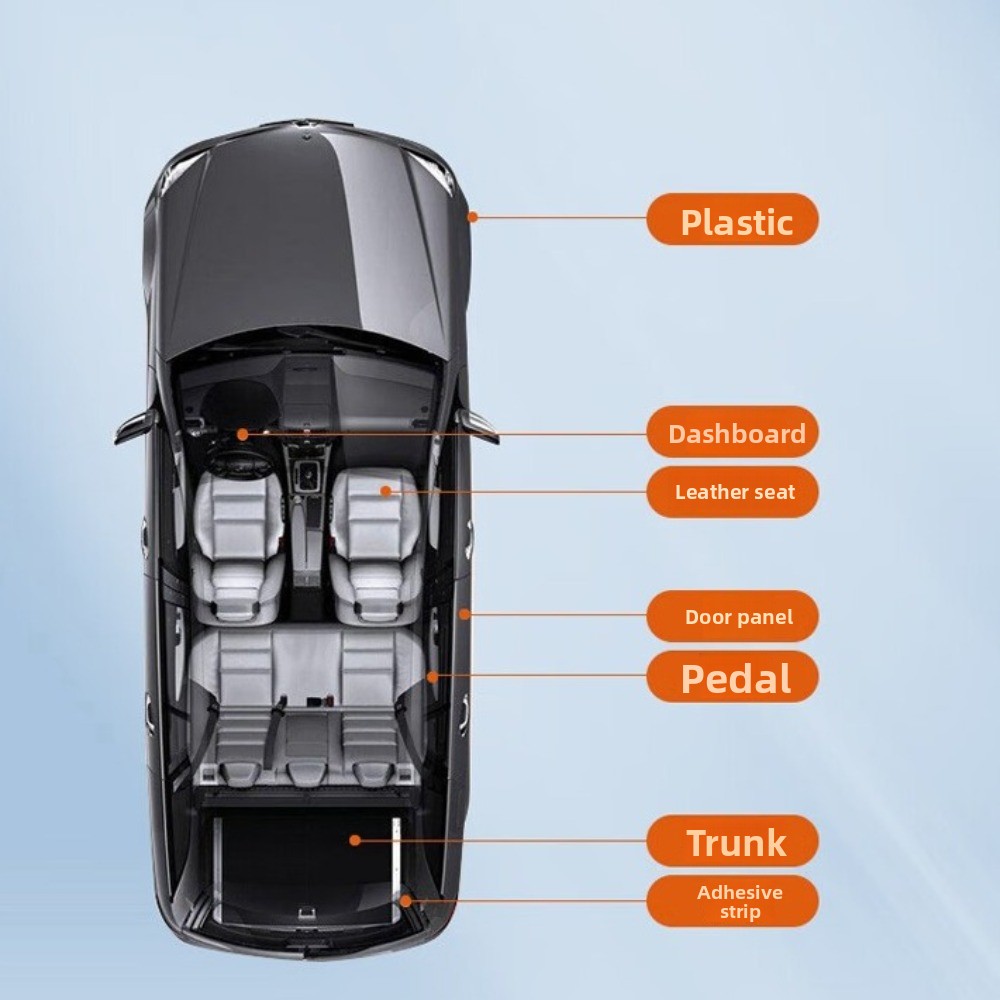 New Durable Crystal Coating Re - Trim Restorer Plastic reseña y precio