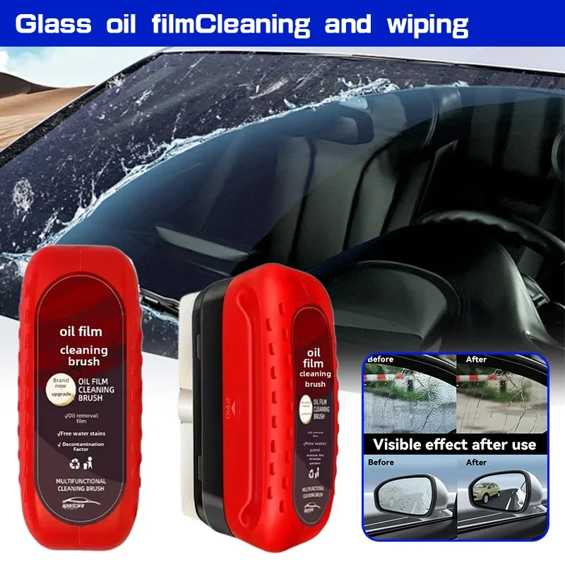 Car GlassCoating Oil Film Clea - Car Cleaning Brush reseña y precio