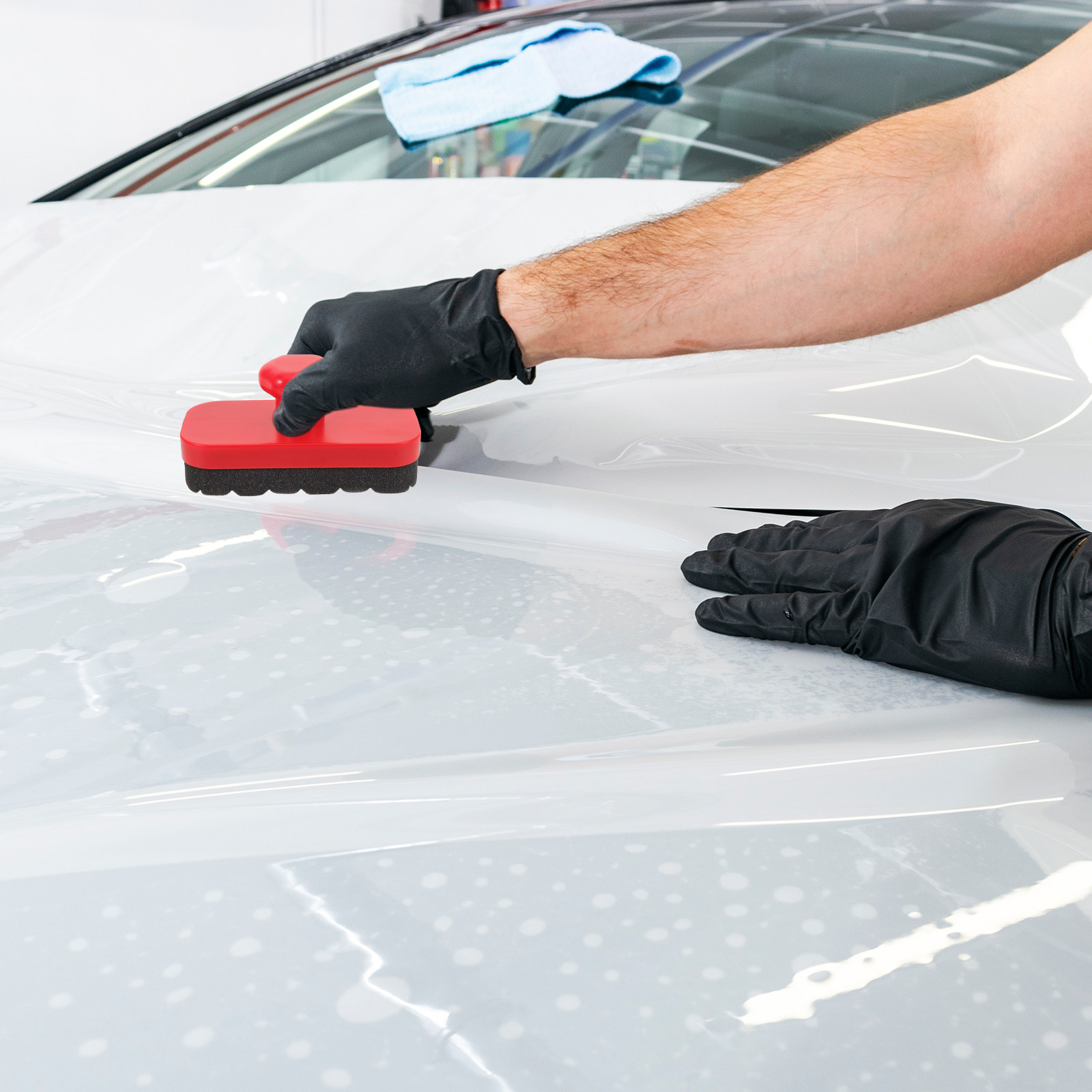 Professional Car Buffer Wax Ap - Wax Applicator Pad reseña y precio