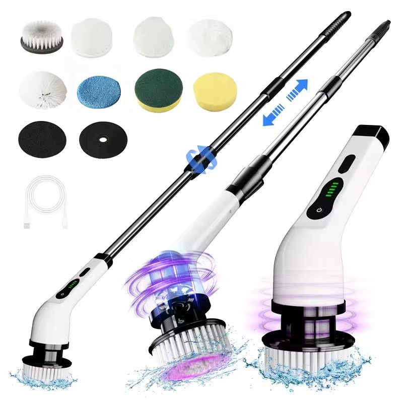 Wireless Electric Spin Scrubbe - Car Cleaning Brush reseña y precio