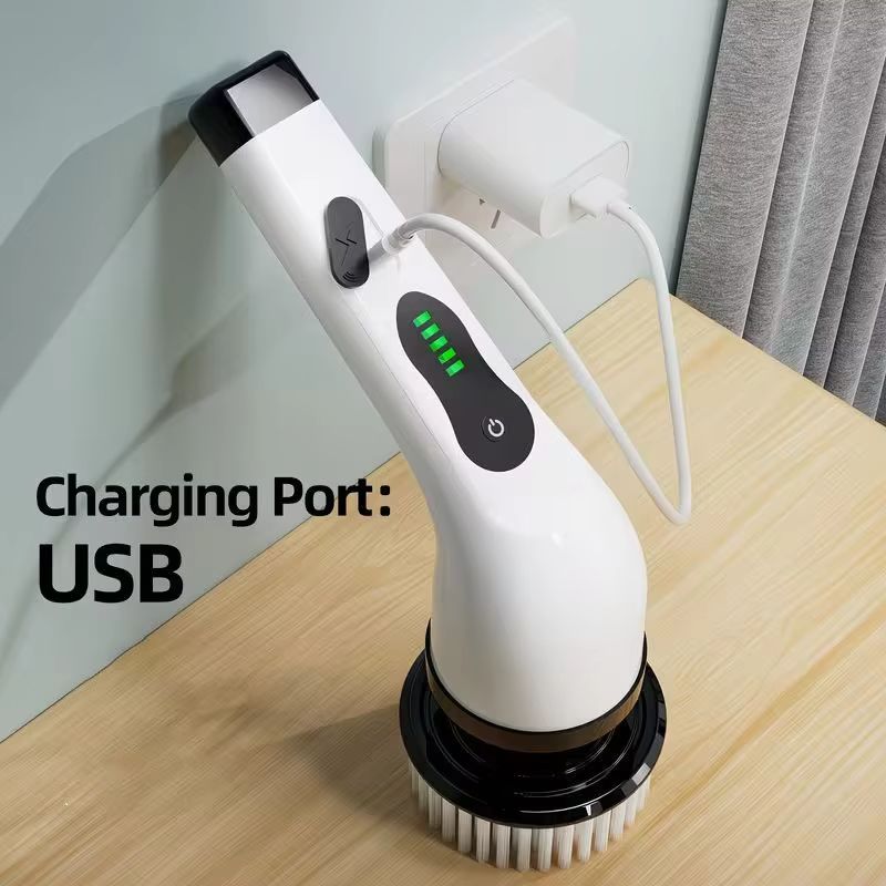 Wireless Electric Spin Scrubbe - Car Cleaning Brush reseña y precio