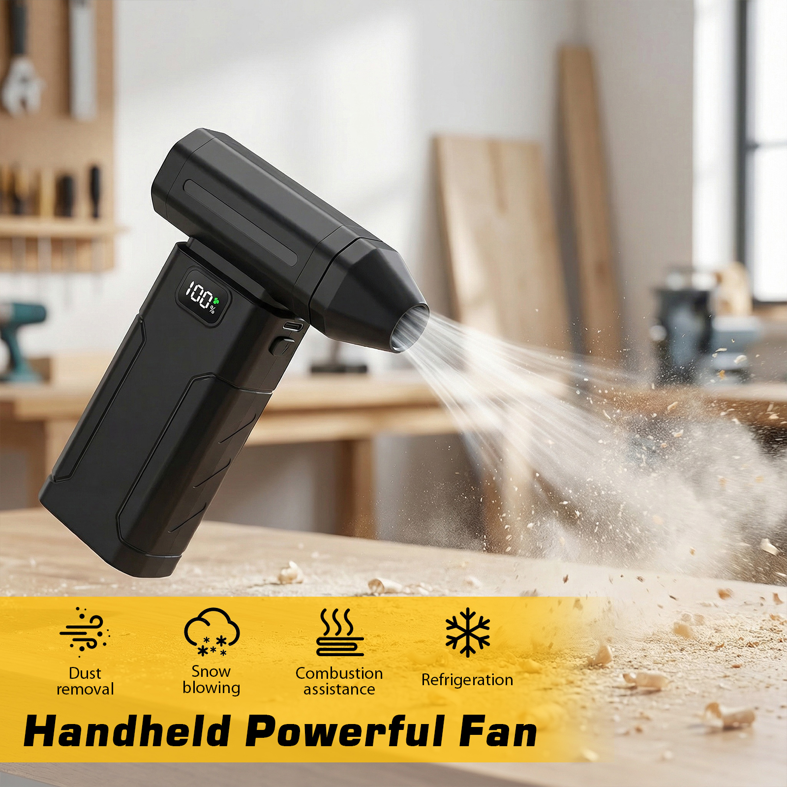 Powerful Air Blower 5-Speed Ha - Dryer Car Blower reseña y precio