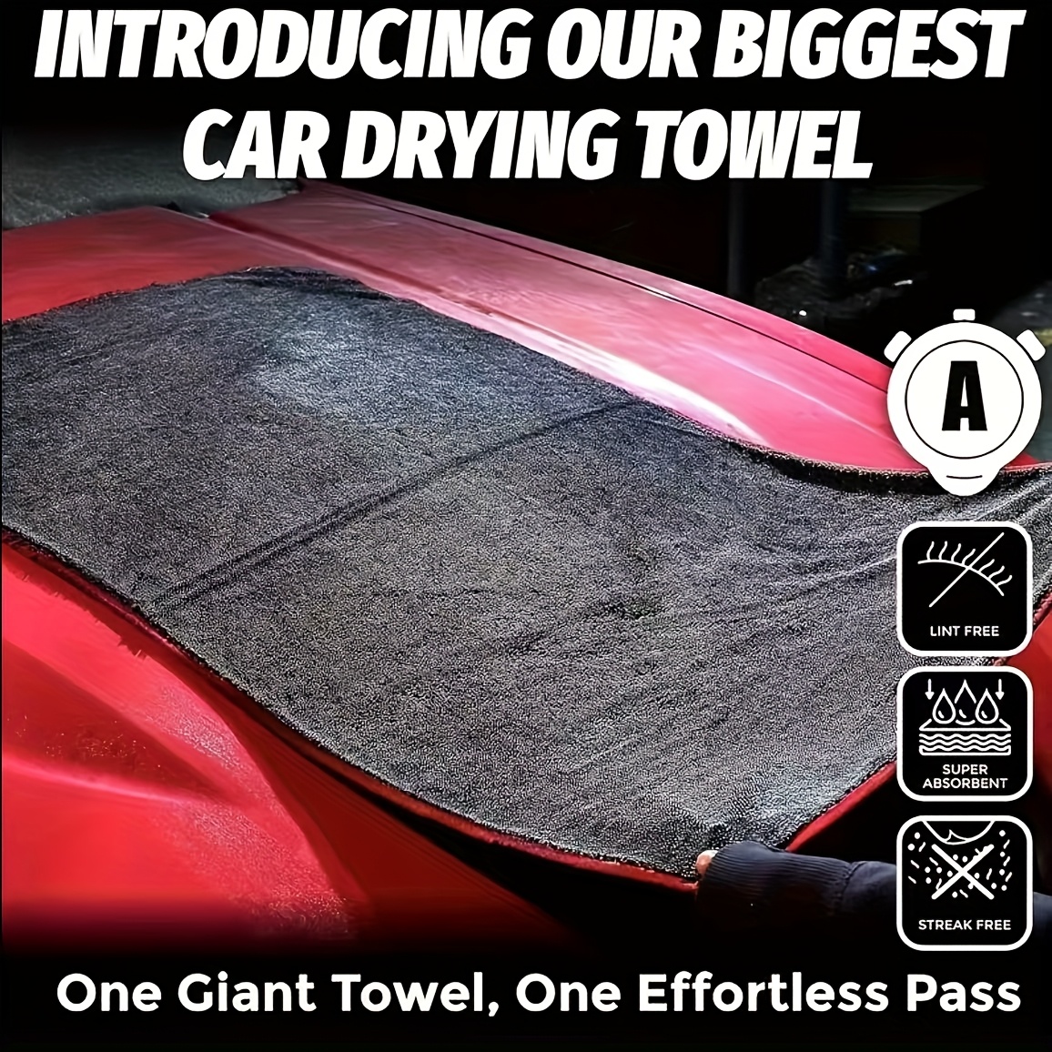 Ultra Absorbent Car Towel XXL  - Microfiber Towel Detailing reseña y precio