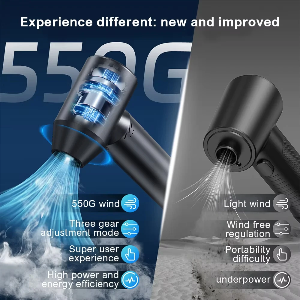 High-Speed 80000RPM Turbo Jet  - Dryer Car Blower reseña y precio