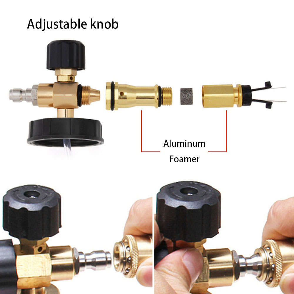 Upgraded Car Washer Snow Foam  - Pressure Washer Foam Gun reseña y precio