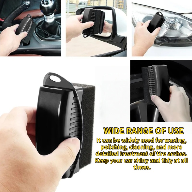 Car Wheel Hub Brush Lidded Pol - Wax Applicator Pad reseña y precio