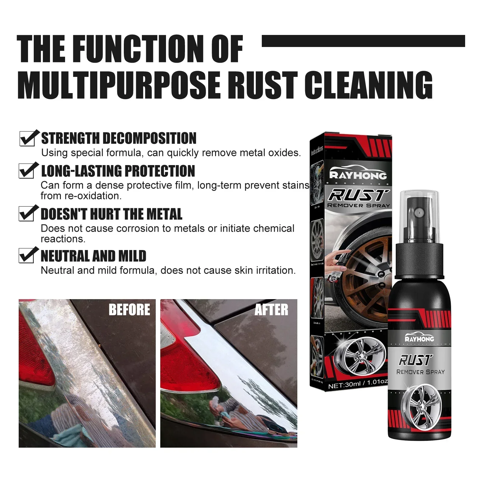 Ultra Powerful Alloy Wheel Rus - Wheel Cleaner Alloy reseña y precio
