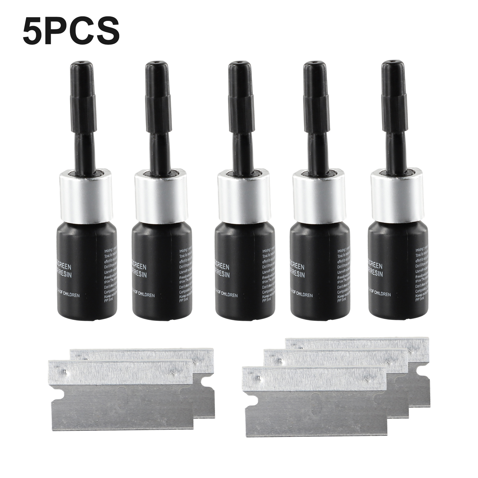 5PCS Automotive Glass Nano Rep - Glass Cleaner Streak reseña y precio