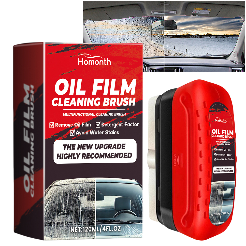 Car Glass Oil Film Remover Gla - Car Cleaning Brush reseña y precio