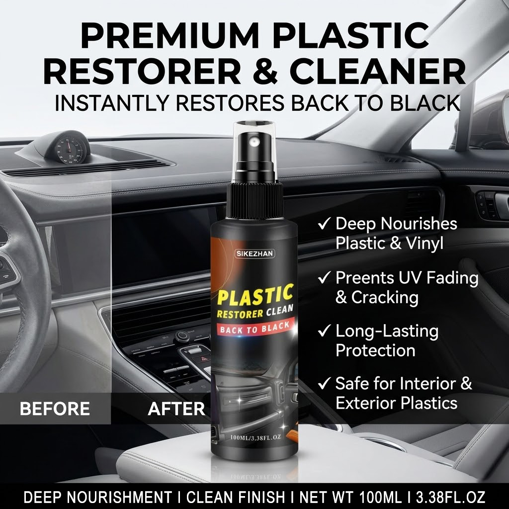 SIKEZHAN Plastic Restorer Clea - Trim Restorer Plastic reseña y precio