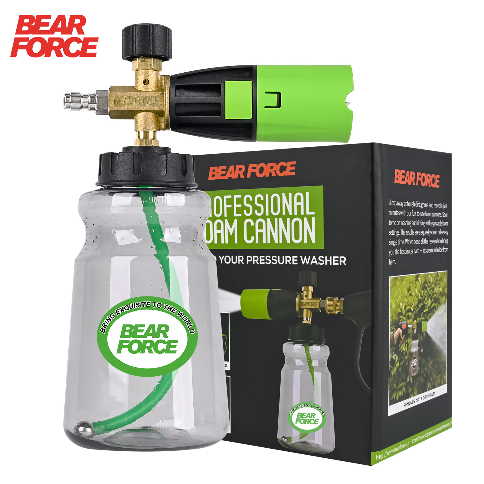 BEAR FORCE Innovative Pressure - Foam Cannon Car Wash reseña y precio