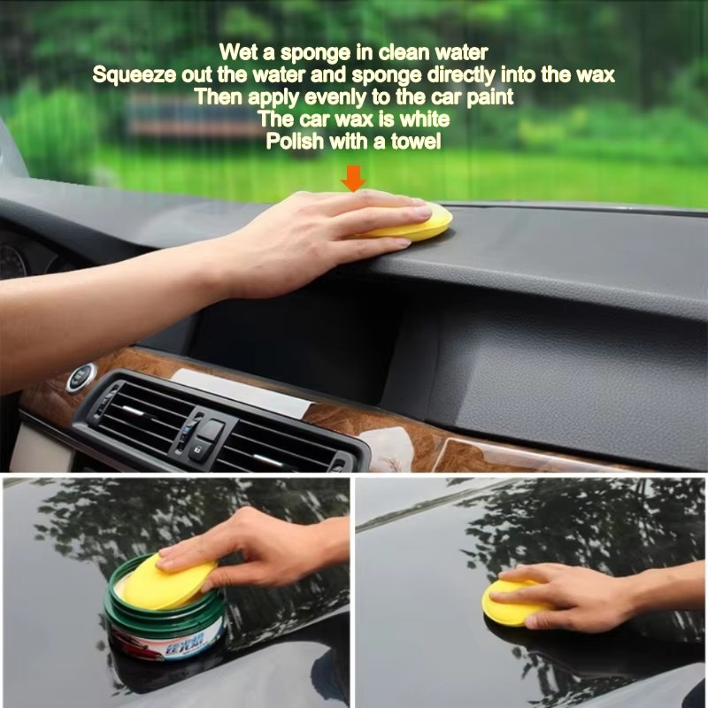 Car Detailing Care Tool Grey 1 - Wax Applicator Pad reseña y precio