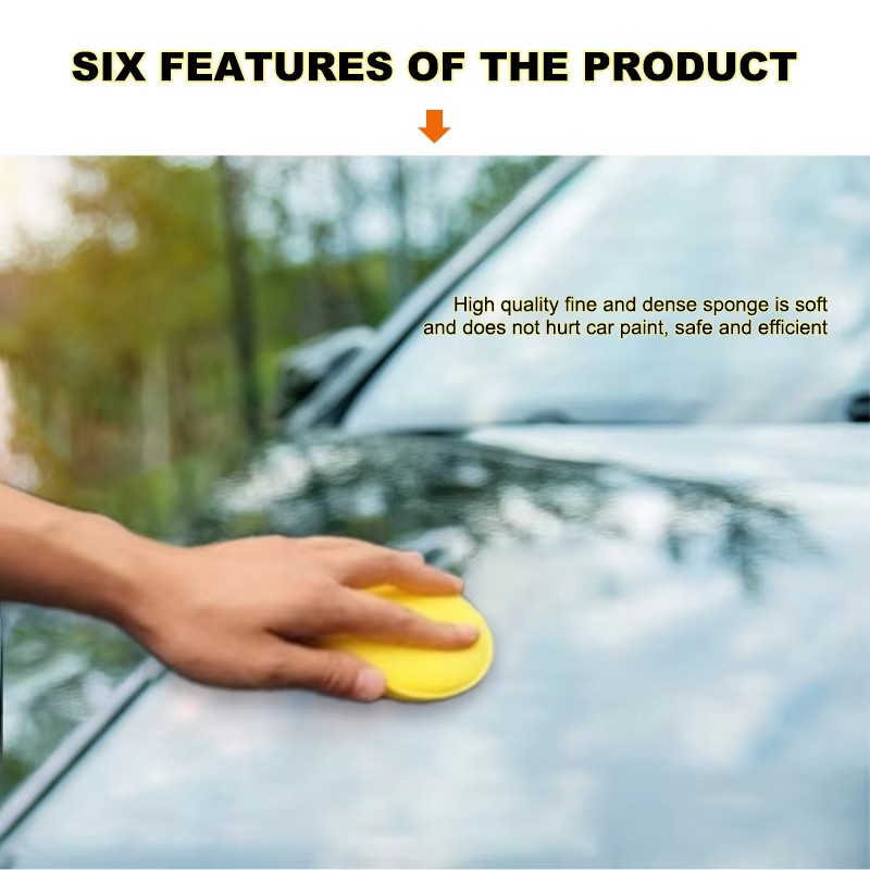Car Detailing Care Tool Grey 1 - Wax Applicator Pad reseña y precio
