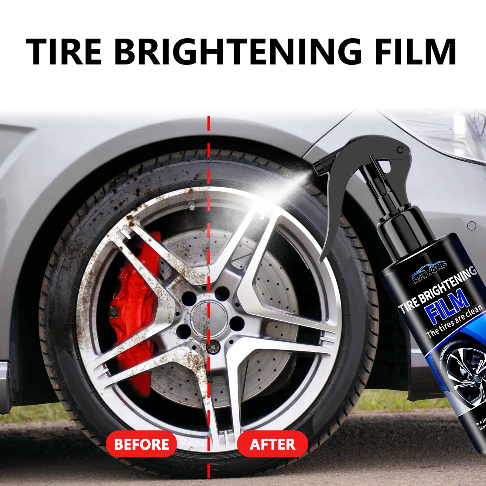 Car Tire Shine Coating Spray C - Tire Shine Spray Sealant reseña y precio