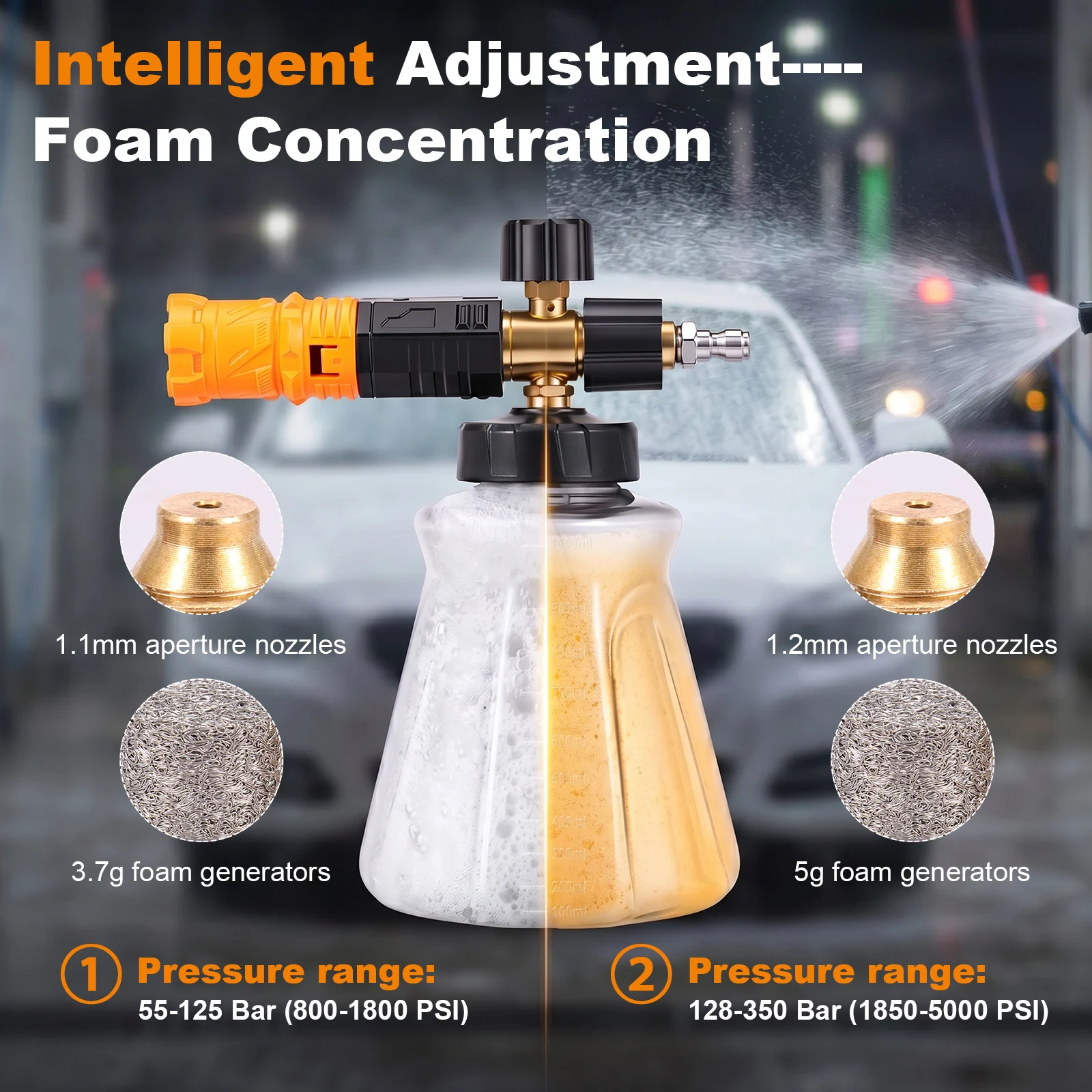 Foam Cannon for Pressure Washe - Foam Cannon Car Wash reseña y precio