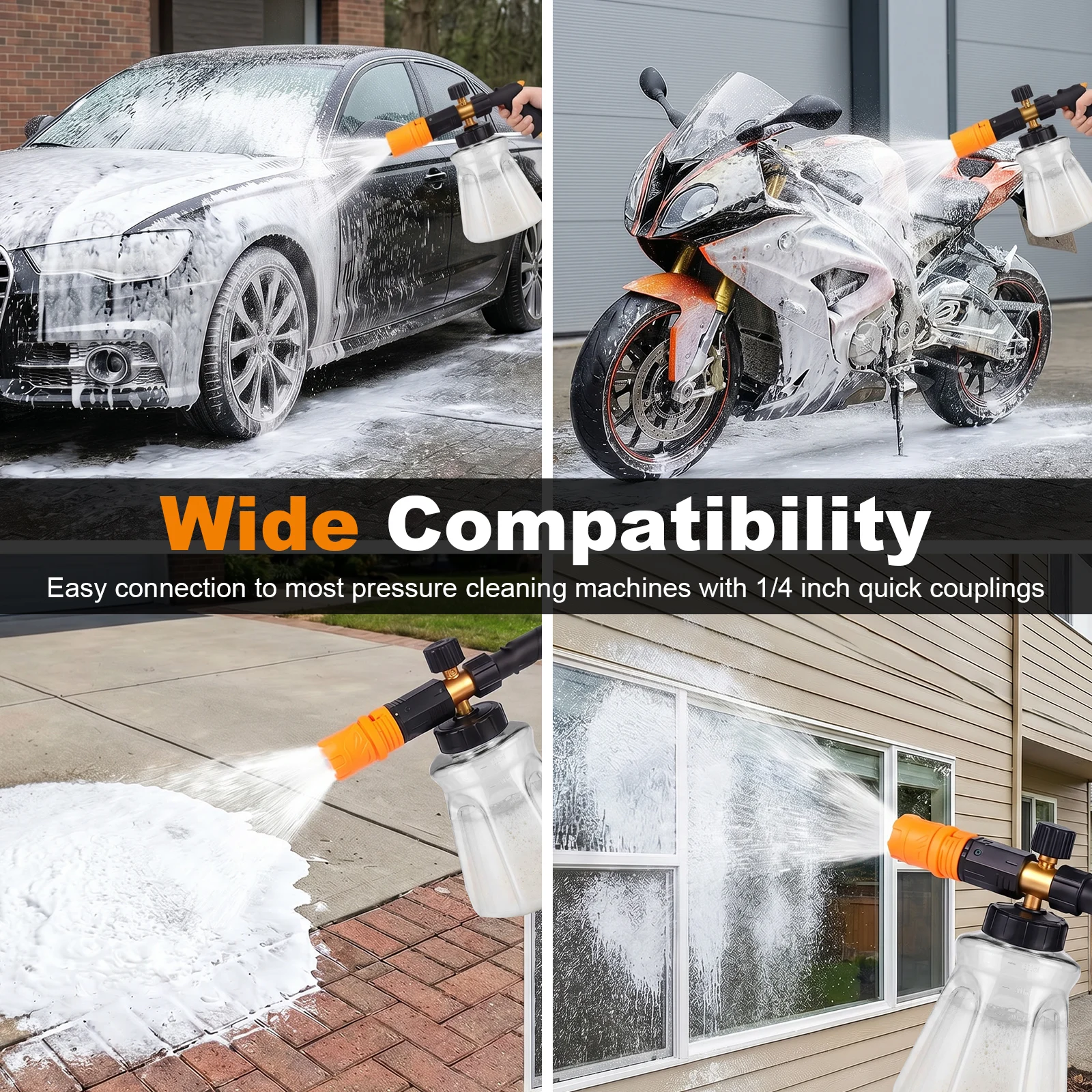 Foam Cannon for Pressure Washe - Foam Cannon Car Wash reseña y precio