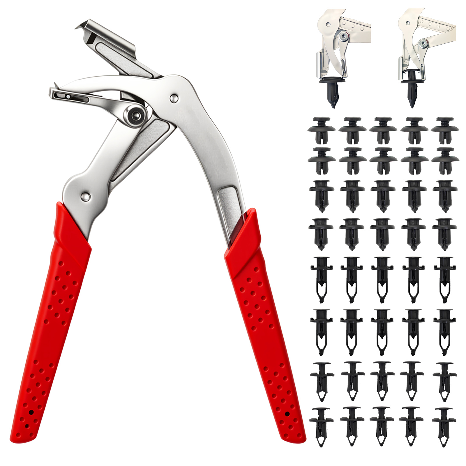 Car Clip Pliers with 40PCS Aut - Trim Restorer Plastic reseña y precio