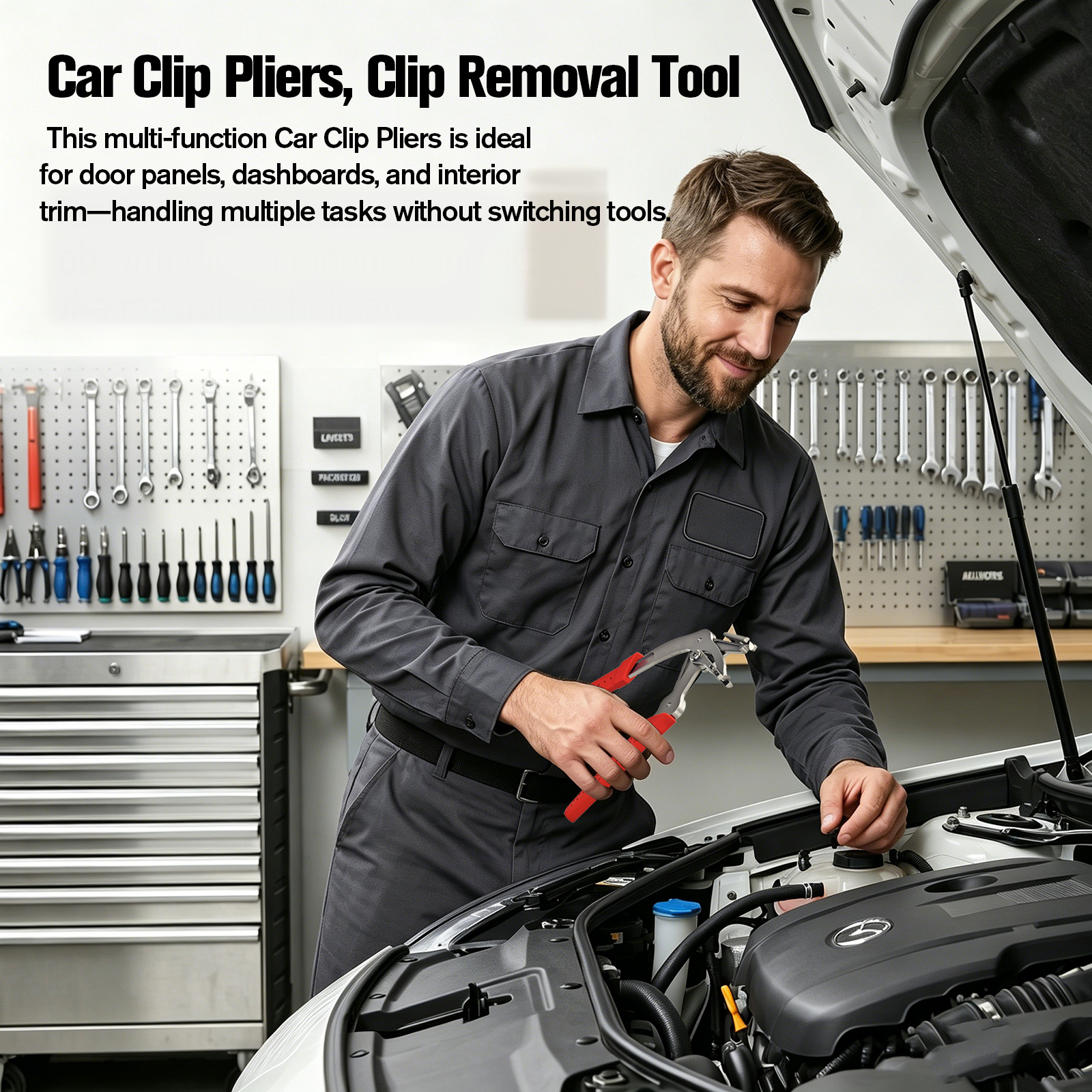 Car Clip Pliers with 40PCS Aut - Trim Restorer Plastic reseña y precio