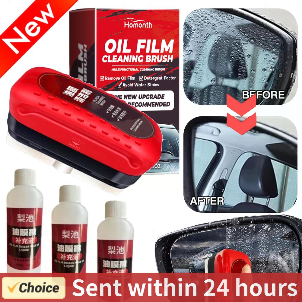 Car Glass Oil Film Remover Aut - Car Cleaning Brush reseña y precio