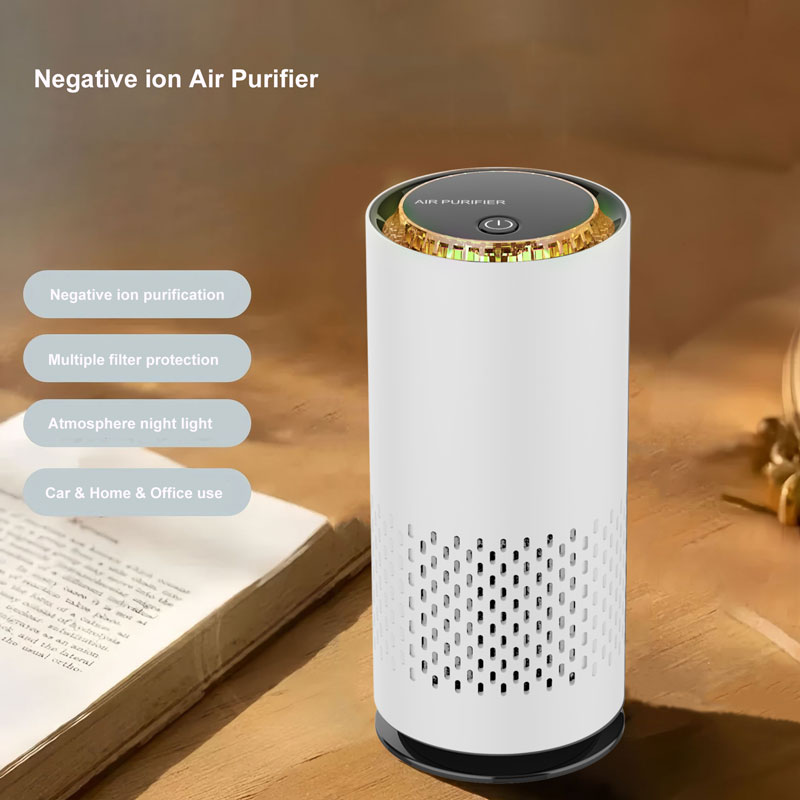 USB Air Purifier HEPA Filter N - Odor Eliminator Car reseña y precio