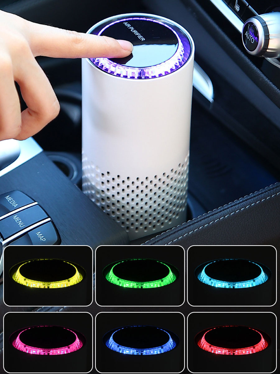 USB Air Purifier HEPA Filter N - Odor Eliminator Car reseña y precio