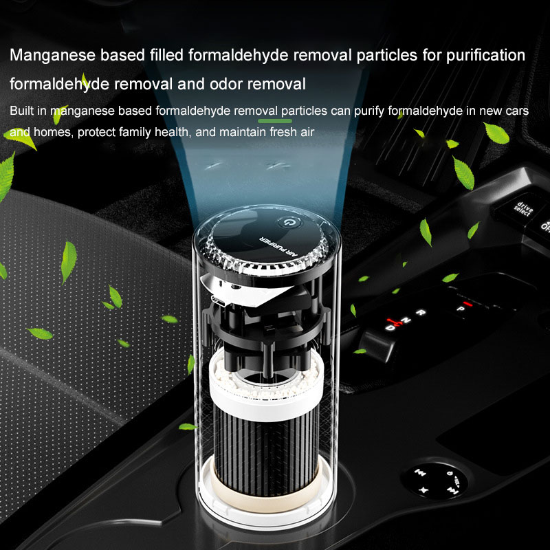 USB Air Purifier HEPA Filter N - Odor Eliminator Car reseña y precio