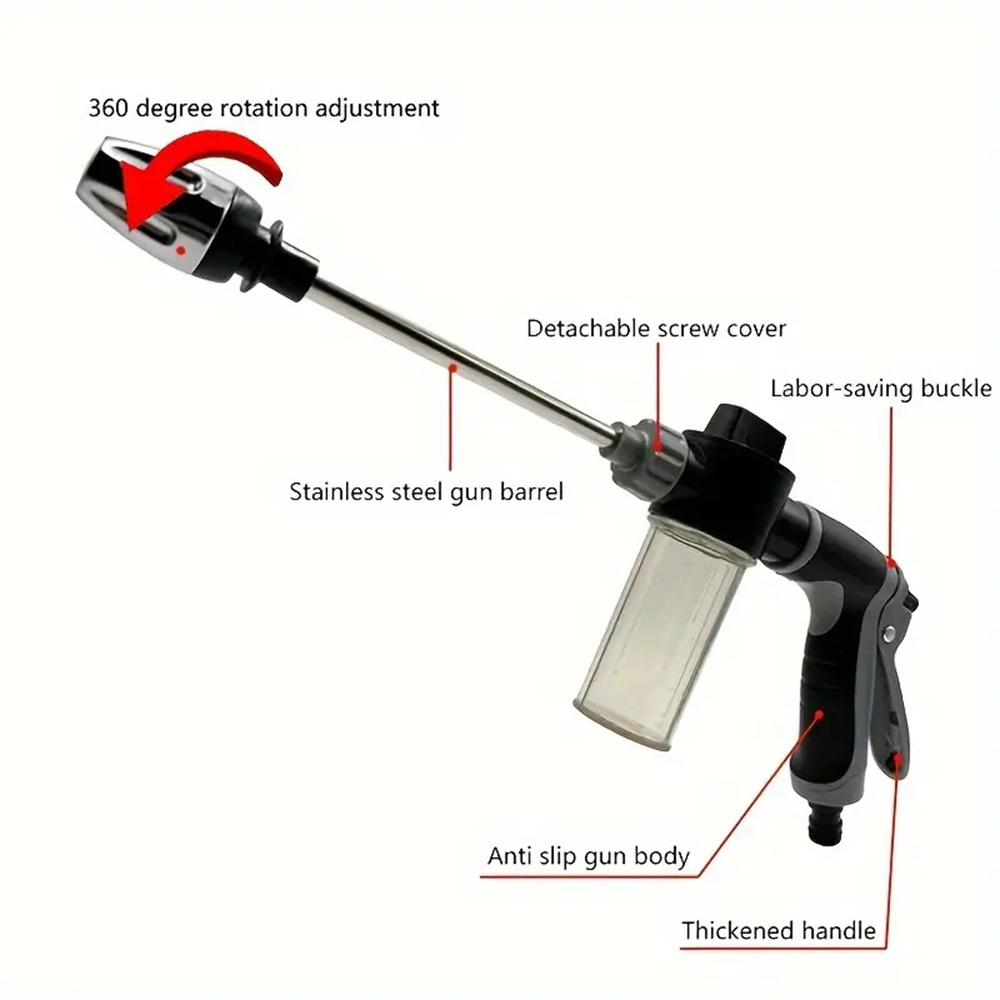 Expandable high-pressure car w - Pressure Washer Foam Gun reseña y precio