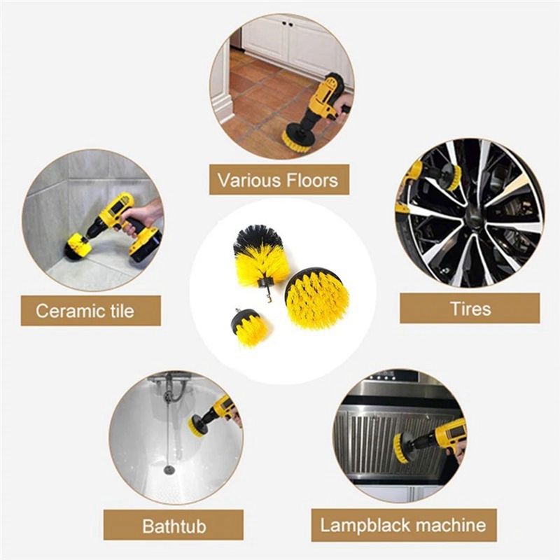 15pcs Electric Floor Scrubber  - Car Cleaning Brush reseña y precio